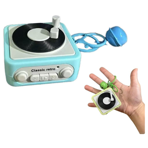 Mini Tocadiscos Grabador